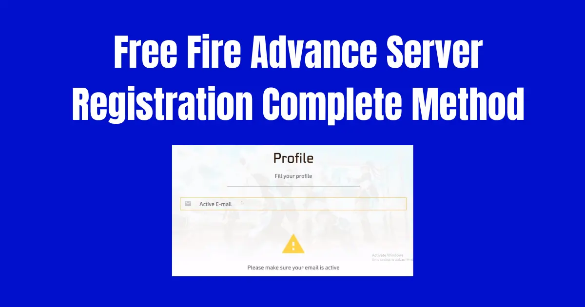 Free Fire MAX Advance Server Registration has already begun, CHECK HOW to  register