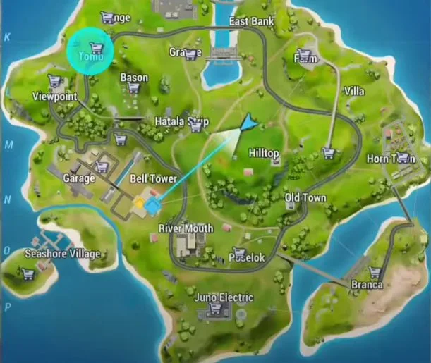 Free Fire Lite APK 4 Free Fire Lite map locations and their names