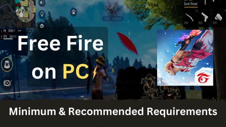 Free Fire PC Requirements: Minimum & Recommended Specs 3 Free Fire PC requirements