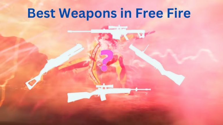 Free Fire Weapons: Short, Medium & Long Range Weapons 4 Free Fire weapons