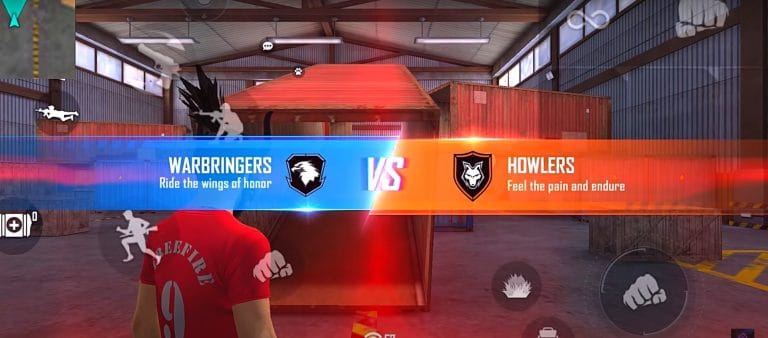 Lone Wolf in Free Fire.