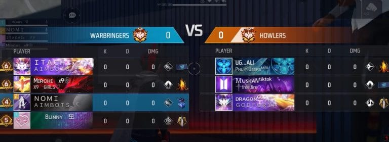 Free Fire Clash Squad