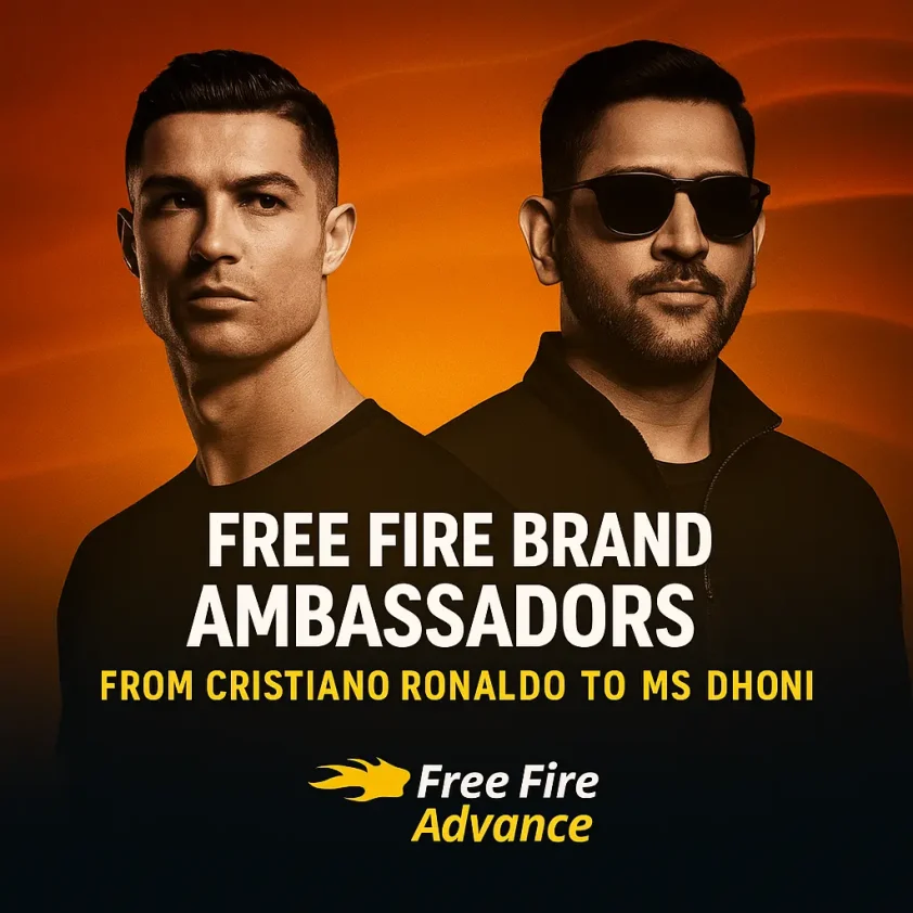 Who is the Brand Ambassador of Free Fire: From Cristiano Ronaldo to MS Dhoni 1 Who Is The Brand Ambassador Of Free Fire