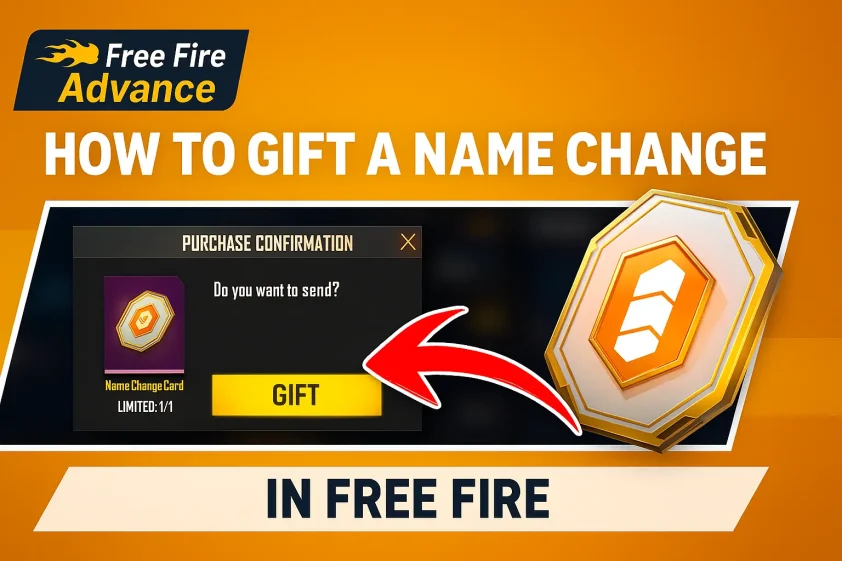 How to gift a name change in Free Fire: Complete guide for friends 1 how to gift name change in free fire