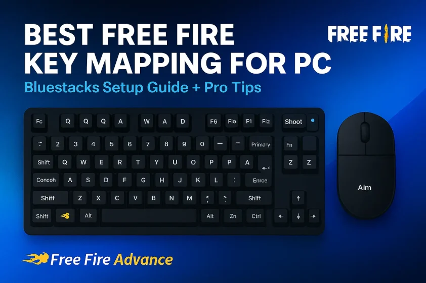 How to set up key mapping for Free Fire on PC 1 Best free fire mapping for pc